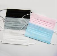Wholesale Lightweight Earloop Surgical Mask , Non Toxic Disposable Protective Face Mask from china suppliers