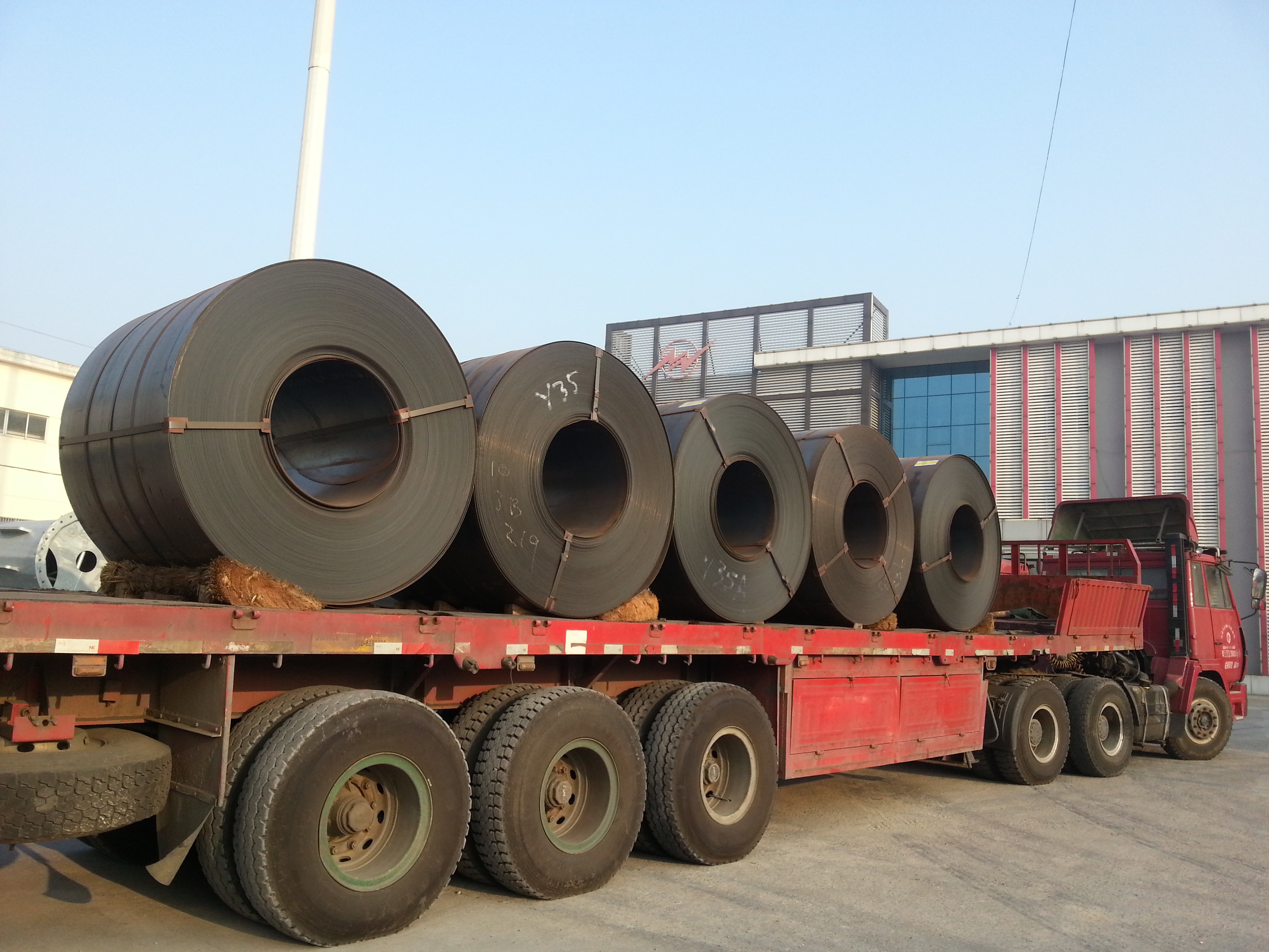 Astm A123 Steel Power Pole Hot Hip Galvanization