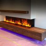 Freestanding Rectangular Led Electric Fireplace For Indoor/Living Room/Hotel