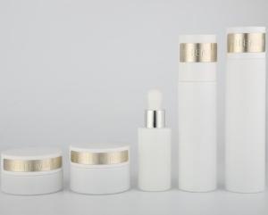 Wholesale 50g 120ml Cosmetic Bottles Cream Jars Skincare Packaging Customized Logo and Painting from china suppliers