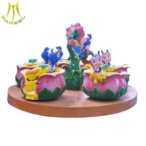 Wholesale Hansel large amusement park rides coin operated fiberglass carousel rides from china suppliers