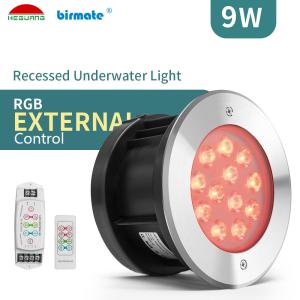 Wholesale VDE SS316L Waterproof Underwater Led Lights RGB Changing 24 Volt 380LM from china suppliers