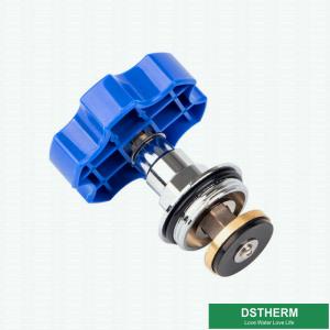Wholesale Plastic Handle With Chrome Plated Brass Valve Cartridges For Stop Valve Top Parts from china suppliers