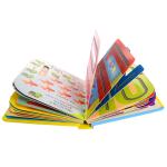 7x7 Inch Photo Board Book Printing cut out alphabet shape