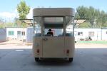 Eye-catching Design Round Corner Cartoon Shape Food Cart for Easy Transportation