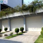 Customized Size Electric Aluminum Roller Shutter Door / Garage Roller Door For