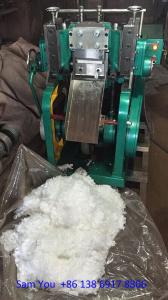 Wholesale Polyester tow viscose fiber precise size cutting machine from china suppliers
