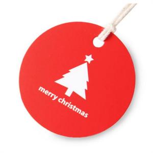 Wholesale Recycled Merry Christmas Gift Paper Hang Tag Custom Price Tags With String from china suppliers