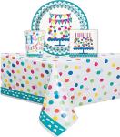 Premium Disposable Plastic Tablecloths , PE Plastic 54 X 108 Tablecloth