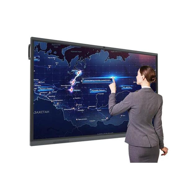 Interactive Smart Education Whiteboard 350cd/m2 Bright IR/Capacitive Touch