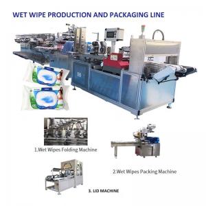 Wholesale PLC Control 5 Slitting Lane Wipe Making Machine With 1 Year Warranty from china suppliers