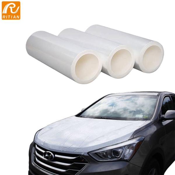 Factory Price Automotive Protective Film Medium Adhesion 0.07mm Thickness For