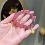 Agate Crystal Bracelet Yoga Bracelet Genuine Gemstone Energy Healing Beaded Hand