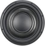 12''SLIM ferrite Subwoofer 300wrms, 2'' voice coil,D2/D4 ohms, freq. response: