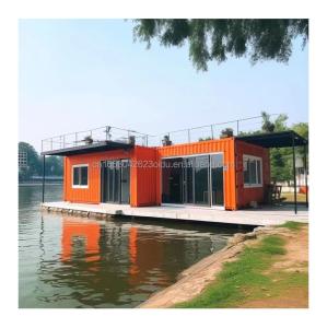 Wholesale Bathroom and Galvanized Steel Square Tubes Main Structure in 20ft Light Steel Structure Container Room for Restaurant from china suppliers