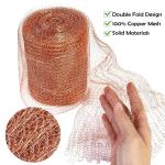 Rustproof Mesh Copper Rodents Soft 100mm Or 127mm Wide Rolls For Pest Control