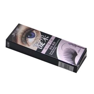 Wholesale reverse tuck eyelash paper box custom tuck eyelash color box luxury tuck eyelash pack box from china suppliers