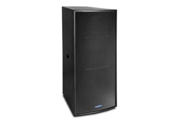 double 15 inch pro audio loudspeaker two way pa outdoor sound speaker system MT