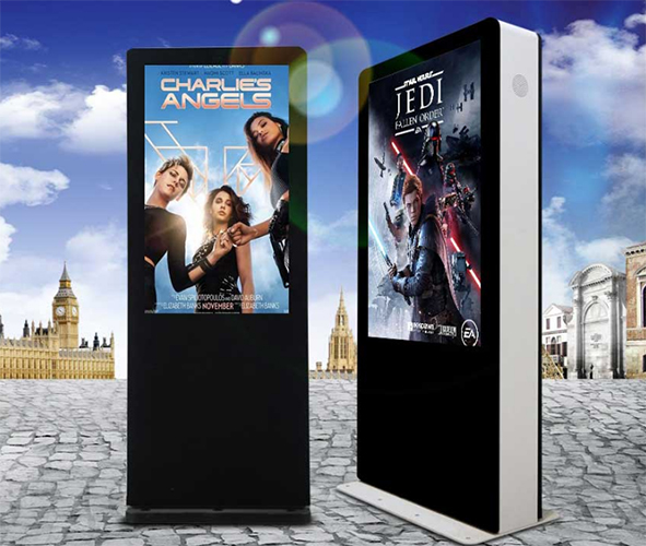 Original Samsung Panel 2500 Nits 75inch Outdoor Digital Signage