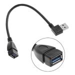 Female USB3.0 Extension Cable To 22cm Male With High Transmission Speed