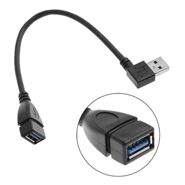 Female USB3.0 Extension Cable To 22cm Male With High Transmission Speed