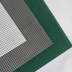 Wholesale White Black Yellow 100m/R PVC Coated Polyester Mesh Fabric Antistatic from china suppliers