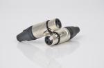 Low Frequency 3 Pin Female Plug XLR Audio Cable Connectors Neutrik Style
