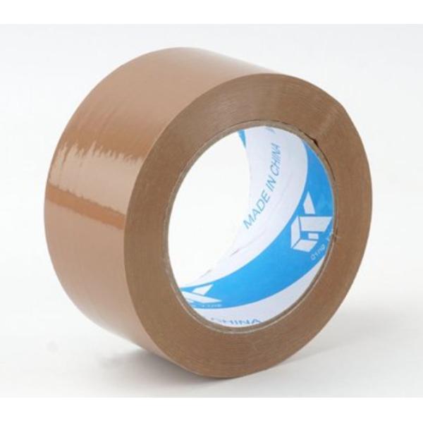 High Adhesive Power BOPP Kinesiology Tape China Tan Or Brown Color Bopp Parcel Packing Tape