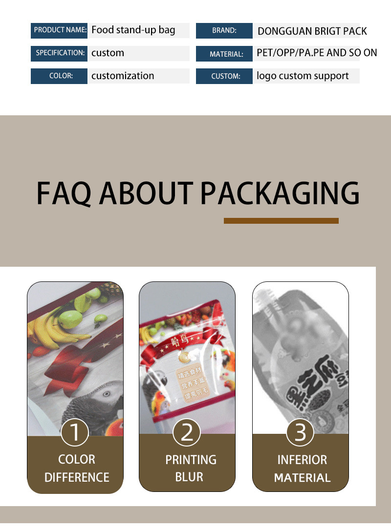 Customized Nut Food Packaging Bags - Attractive, Durable, And Brand-Enhancing