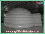 Domed Inflatable Igloo Waterproof Oxford Cloth Inflatable Air Tent White 10m