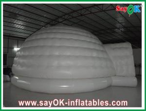 Wholesale Domed Inflatable Igloo Waterproof Oxford Cloth Inflatable Air Tent White 10m Customed CE from china suppliers