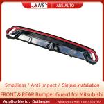 ABS Anti Aging Car Front And Back Bumper Guard For Mitsubishi Outlander