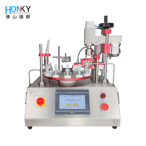 2400Bph Small Bottle Desktop Filling And Capping Machine Desktop Filler With
