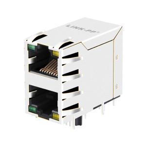Wholesale DU1T202A1 100 Base-T Integrated Magnetics Filter RJ45 Connector Module LPJ17206AHNL from china suppliers