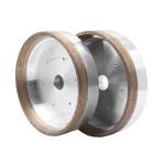 Boke factory price continuous chamfering abrasive diamond cup wheel glass