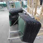 HITACHI KOMATSU Custom Windshield Glass Left Door Lower Position NO.3