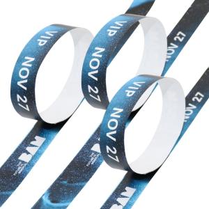 Wholesale 2025 Customized Logo Print Paper Bracelets ID and Code personalized Wristband Tyvek Paper Wristband for events from china suppliers