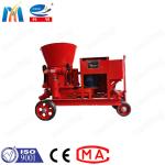 Coal Mine Spraying Refractory Shotcrete Machine With Dust Collector