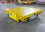 Integrated Flat Decking 2T Rail Transfer Cart For Workshop Handler