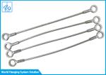 Steel Wire Rope Slings Extension Spring Safety Cable Eye And Eye Long Time