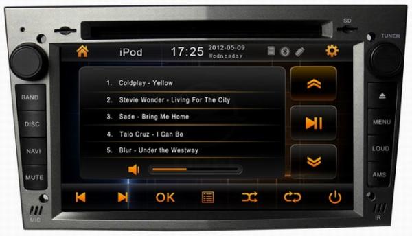 Car dvd player for Opel Astra/Vectra/Zafira/Meriva/Antara/Corsa with Dual zone