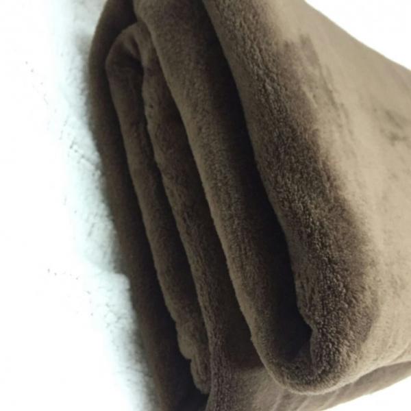 Quality Super Soft Solid Coral Polyester Fleece Blanket Throw Blanket Anti Pilling High Density for sale