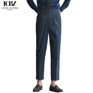 Wholesale Support 7 Days Sample Order Lead Time Waisted Vintage Twill Denim Pants for Men Suit from china suppliers