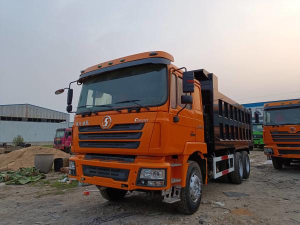 Shacman F3000 Dump Truck 6*4 Used With Refurbishment Weichai 380hp Diesel Flat