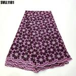 New cheap lace wholesale wedding dress swiss voile cotton lafaya lace african