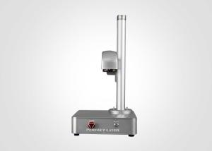 Wholesale 20W Desktop Mini Fiber Laser Marking Engraving Machine For PVC Plastic from china suppliers