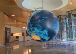 3M Advertising Giant Helium PVC Balloon Earth LED Inflatable Planet Balloons For