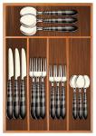 eco-friendly bamboo cutlery tray kitchen cutlery tray cheap bamboo trays with