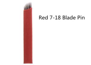 Wholesale 18 Pin Manual Tattoo Needles 3D Embroidery Round / Slant Shape Single Use from china suppliers