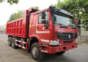 Wholesale LHD 6X4 Heavy Duty SINOTRUK HOWO Dump Truck With Tarpaulin Cover / Metal Cover from china suppliers